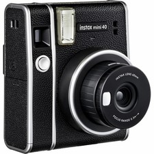 Brand New Fujifilm Instax Mini 40 Classic Instant Film Camera Black