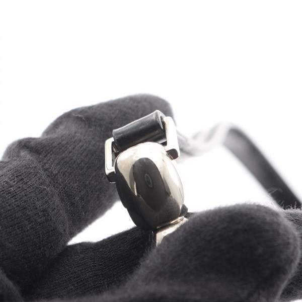 Dior Maris Pearl Cannage Handbag Nylon Patent Leather Black Women Authentic thumbnail 5