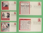 DR WHO 1982 (5) FDC CRAZY HORSE INDIAN HAND MADE MAXIMUM CARD R37549