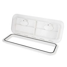 Square Deck Access Inspection Cover Double Handle Anti UV RE-243-607 Marine Boat