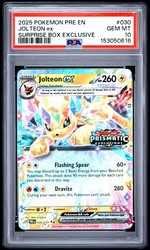 Jolteon ex 030/131 Prismatic Evolutions Stamped Promo