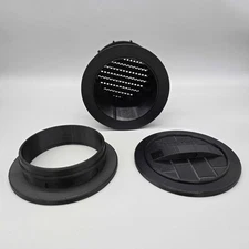 MagDuct Portable AC Vent Kit Magnetic Cover - Through-Wall Solution RVs & Homes