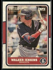 Walker Jenkins 2025 Onyx Vintage #OVWAJE Minnesota Twins