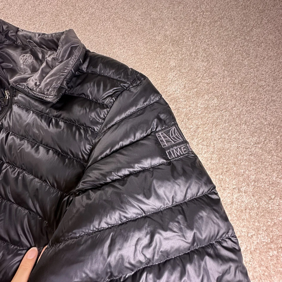 REI Co-op Jacket Down Puffer Packable Mens L Black Nylon Lightweight Hiking - Image 3 of 4