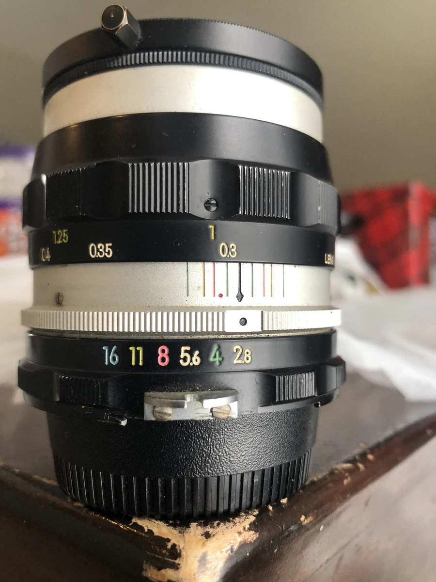 NIKKOR-S Auto 35mm F2.8　311284　希少　前期型 Repair: Nikkor-S 35mm f/2.8 Auto (Late Version) | Richard Haw's