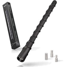 Produktbild - Autoantenne Kurz 18 cm Dachantenne Radio DAB FM Auto Antenne schwarz
