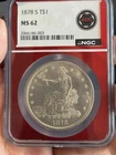 1878 S $1 Trade Dollar PCGS MS62 Bright And Lustrous!