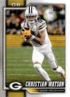 NFL : Christian Watson 2026 Topps Flagship #75