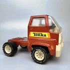 Tonka XR-101 Semi Truck Cab Vintage 70s Pressed Steel Car Carrier Hauler ✅