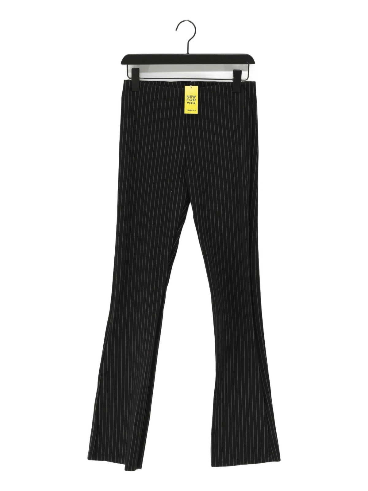 ALTRA Leggings donna Pull&Bear L nero a righe 100% altro lunghezza intera