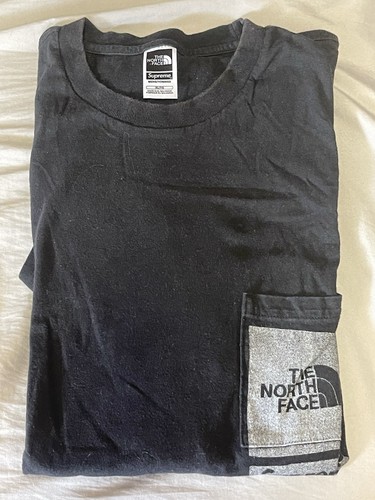 Supreme x North Face pocket tee Black XL