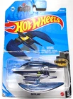 2021 HOT WHEELS DC BATMAN BATPLANE DARK BLUE 1:64 DIECAST 2 5/8" PLANE W/ BLUE