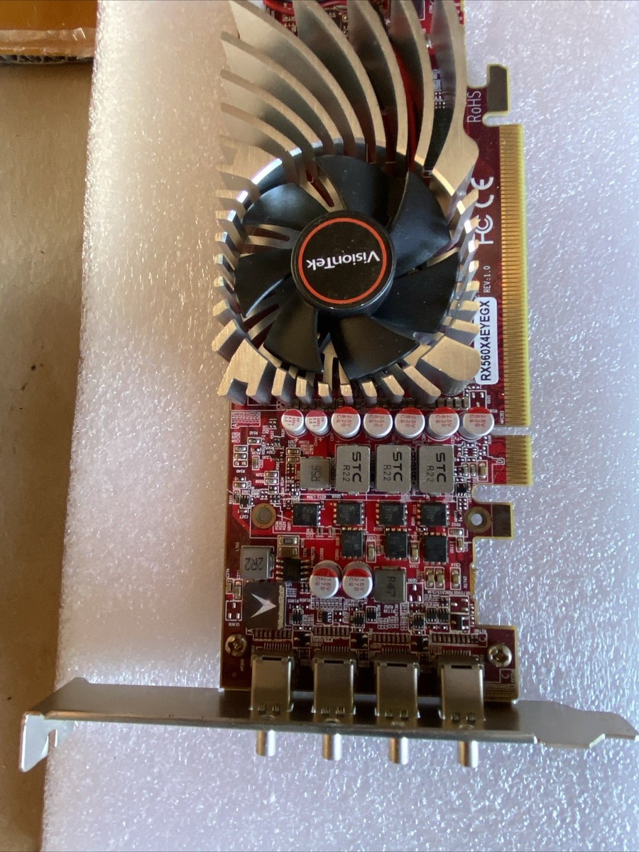 560 4gb Gddr5 Graphics Card Visiontek Rx 560 Rx 560 4gb Ddr5 Amd