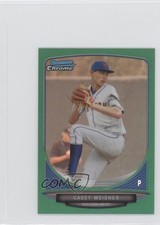 2013 Bowman Chrome Minis Green Refractor 18/75 Casey Meisner #152 0g4