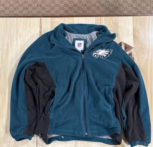 Men's Nike Philadelphia Eagles Thermal Fleece LS Zip-Up Large NFL Team Apparel - Picture 1 of 5