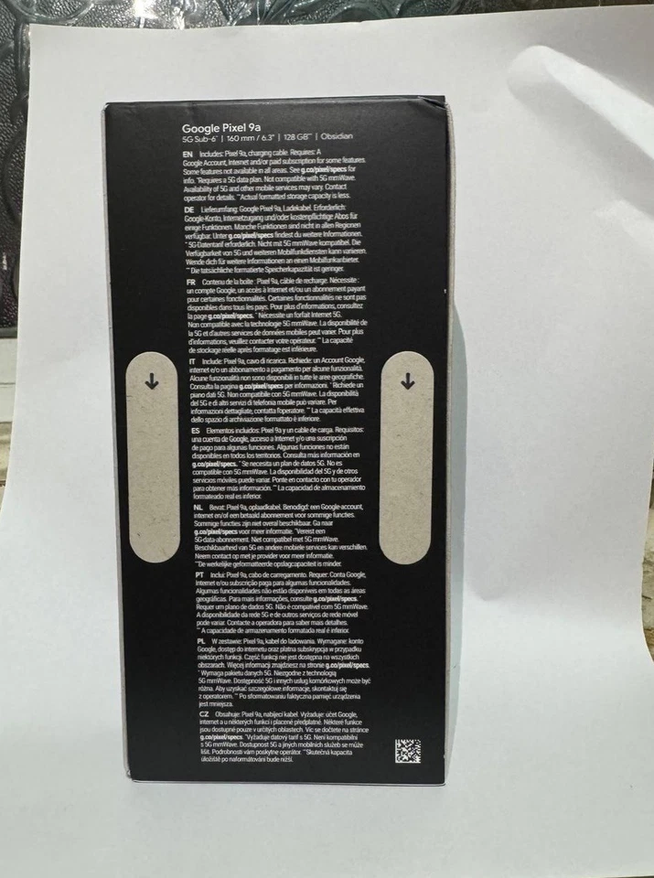 Google Pixel 9a 128GB Obsidian Black - Brand NEW and SEALED (Unlocked) RRP £449  - Image 3 of 4