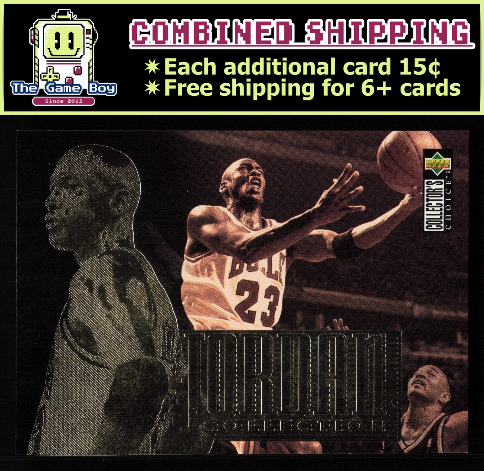 1995-96 Collector's Choice German II The Jordan Collection #JC4 Michael Jordan