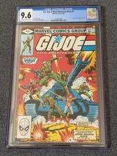 G.I. Joe A Real American Hero #1 Marvel 1982 CGC 9.6 First Issue