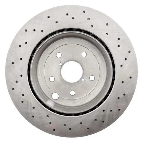 For Subaru WRX STI 2015-2021 Raybestos 982433R R-Line Vented Rear Brake Rotor Foto 3 de 3