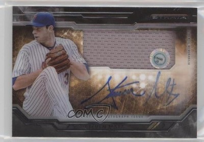 2015 Topps Strata Clearly Authentic Relics Steven Matz Rookie Auto RC 3q5