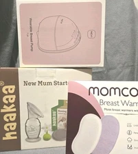 HAAKAA NEW MUM PACK, Breast Warmers And Single NCVI Wearable 
