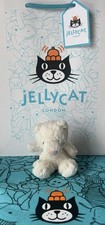 JELLYCAT LONDON BABY POPPET KITTEN TINY KITTY CAT SOFT PLUSH TOY RARE RETIRED