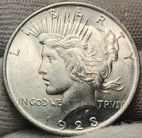 1923 P Peace US Silver Dollar - 90% Silver US Coin ~ Nice Choice UNC ~ P-23p3
