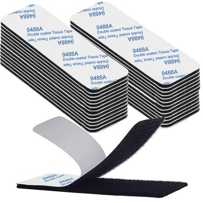 Hook and Loop Tape Self Adhesive Extra Strong, 20 Pairs Adhesive Pads Double Sided Hook and Loop...