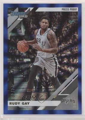 2019-20 Panini Donruss Press Proof Blue Laser /49 Rudy Gay #178 5l1