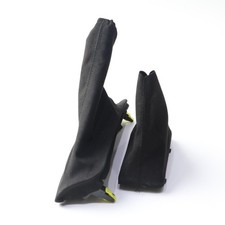 FG XR6 Turbo G6 Ford Alcantara Black STITCH Gear Shifter & Handbrake Boot Cover