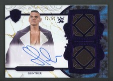 2025 Topps Royalty WWE Gunther Purple Regalia Relic Auto Autograph #/50