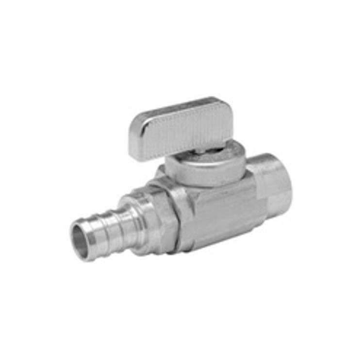 ZURN QHBV33X Copper Manifold Ball Valve 1/2 Sweat x 1/2 Crimp