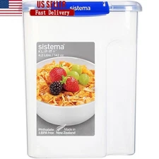 Airtight Food Storage Containers Leak Proof Stackable BPA Free Microwave Safe US