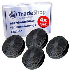 4x Aktivkohlefilter PKM CF110 - Kohlefilter-S...