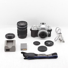 5750shot MINT Olympus OM-D E-M10 Mark III silver 14-42mm /40-150mm From Japan