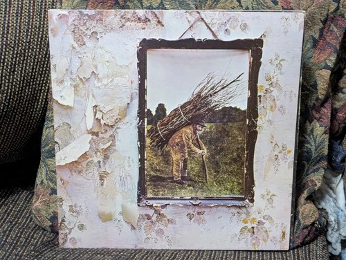 Led Zeppelin IV ZOSO Atlantic Records-SD 7208 Vinyl Record LP Presswell Pressing