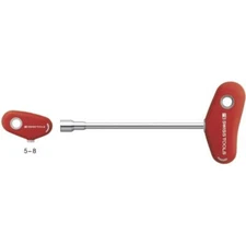 PB Swiss Tools PB 202.10-230 Cross-Handle Socket Screwdriver, Hex, 10 mm