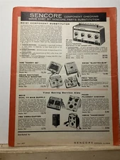 1950's 1960's Color Television Repair Sencore Equipment TV RCA Zenith Philco 