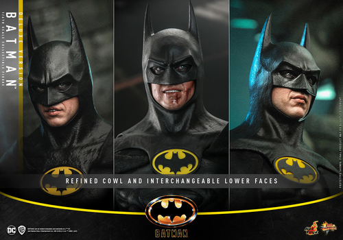 BATMAN '1989'~BATMAN / MICHAEL KEATON~DLX~SIXTH SCALE FIGURE~MMS693~HOT TOYS~MIB - Picture 9 of 17
