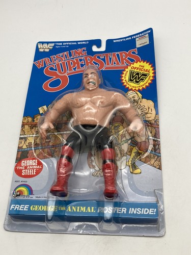 George The Animal Steele 1985 LJN WWF Superstars A...