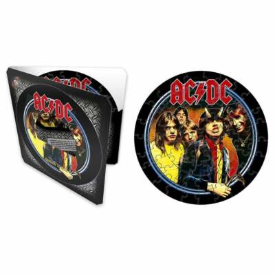 ACDC Highway to Hell 72-teiliges kleines Puzzle rundes Scheibe PREIS ZUM AUSVERKAUF