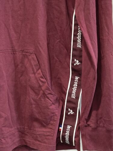 Le Coq Sportif Pullover Hoody Jumper Mens Size M With Pocket - Picture 6 of 18