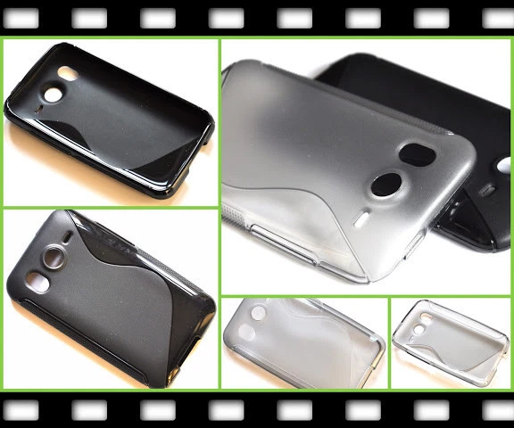 Custodia Case Back Cover HTC Desire HD Cover In Silicone - Immagine 3 di 3