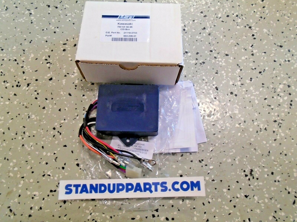 1992-1995 Kawasaki 750sx Jetski CDI | Replaces 21119-3733 004-20 | WSM