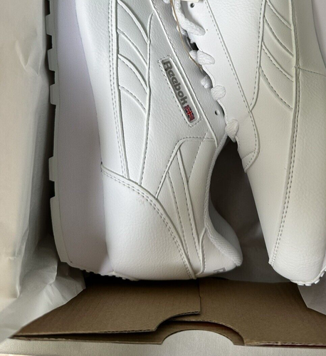 REEBOK Classic Renaissance Wide D Women White Steel Sneakers Size 9.5 D v67018 - Picture 5 of 5