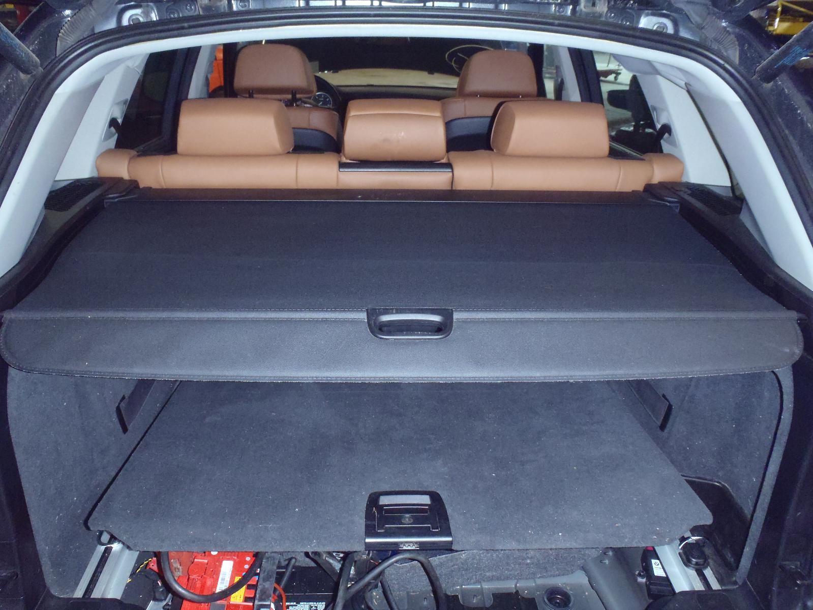 2007 - 2013 BMW E70 Black Trunk Cargo Retractable Luggage Cover 