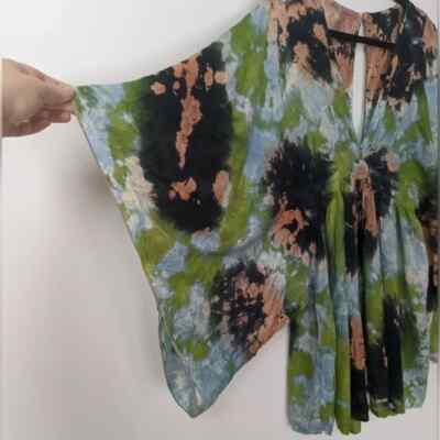 Combinaison (romper) Tiare Hawaii Tie-dye - Taille Unique OSFM, Occasion Très Bon état, Tissu Naturellement Assoupli