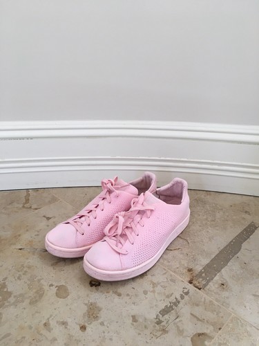 khaki platform trainers