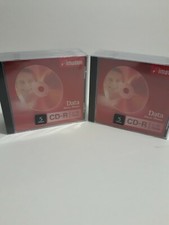 Lot of 2 CD-R 5 Pack Imation Storage Media 70...