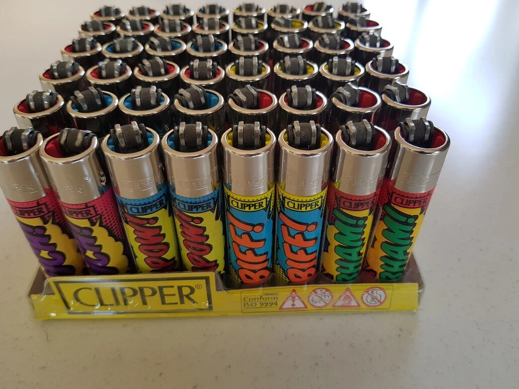  CLIPPER LIGHTERS wholesale  48 lighters Cartoon  quote  - Picture 1 of 5